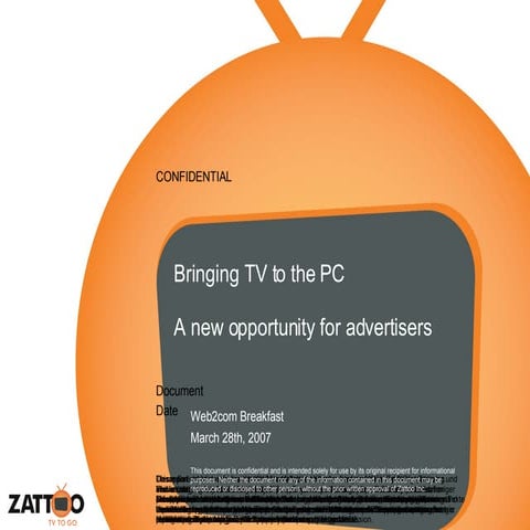 Zattoo Breakfast Meeting