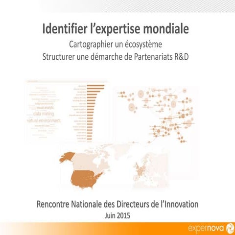 Expernova @Rencontre Nationale des Directeurs de l'Innovation - Juin 2015