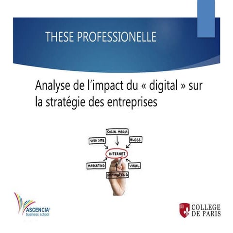 analyse de l'impact du digital sur la stratégie des entreprises