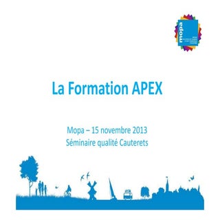 Présentation formation mopa   apex ...