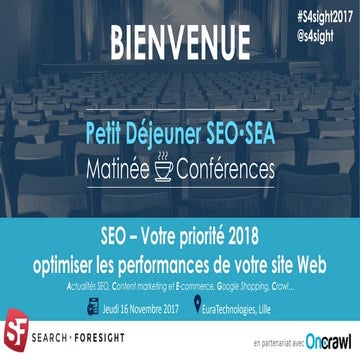 Présentation globale petit déjeuner 16 novembre 2017 Lille