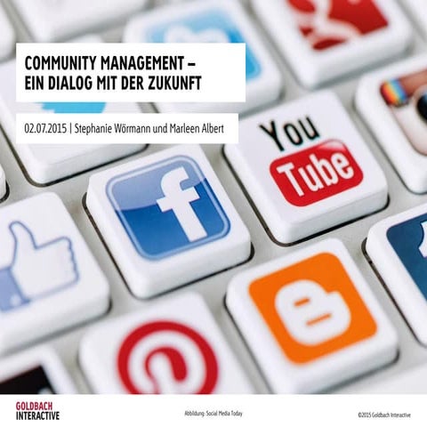 Goldbach Group I Goldbach Seminar I Community Management