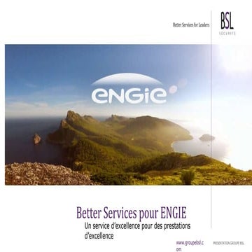 Présentation du Groupe BSL