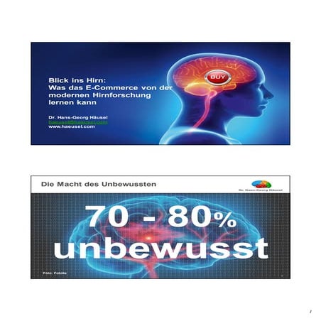 Blick ins Hirn: Was das E-Commerce von der modernen Hirnforschung lernen kann...