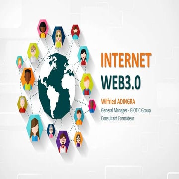 Séminaire de formation : Iinternet et web par Wilfried Adingra