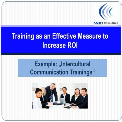 ROI of Trainings 