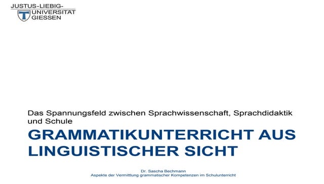 GrammatikÜbersetzungsMethode