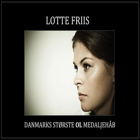 Swimmer Lotte Friis PPT