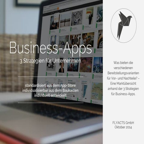 Ratgeber: 3 Strategien für Business-Apps in Unternehmen - App-Store, Baukaste...