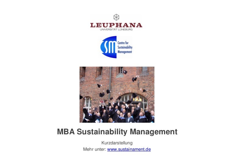 mba in sustainability management