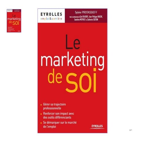 Présentation de l'ouvrage Marketing de soi