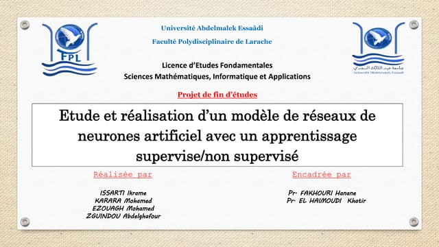 Présentation pfe