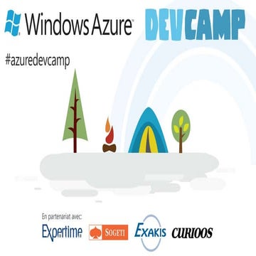Windows Azure Dev Camp - plénière
