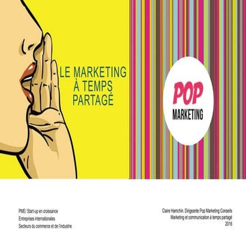 Marketing et communication à temps partagé 