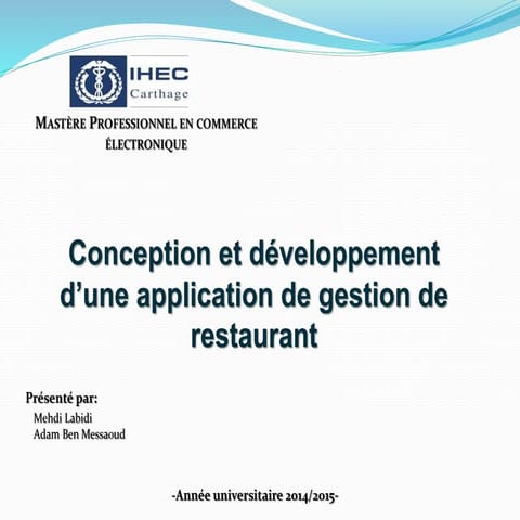 Présentation resto | PPTX
