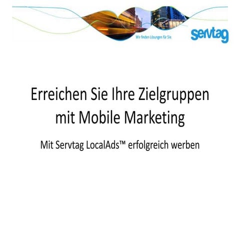 Ihre Zielgruppen mit Mobile Marketing