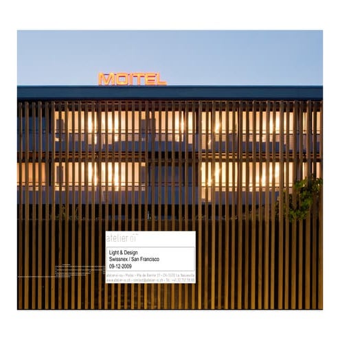 Light and Design - Atelier Oï