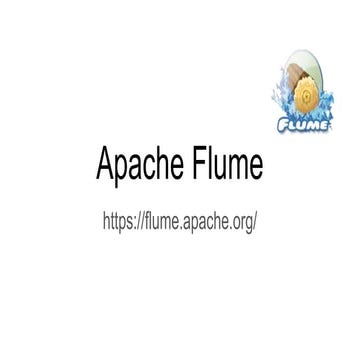 Apache Flume