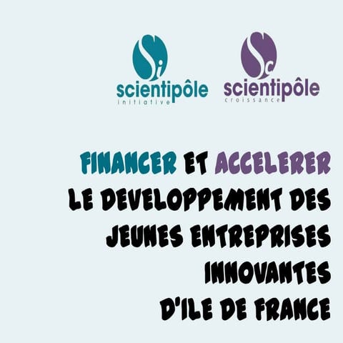 Scientipôle Présentation