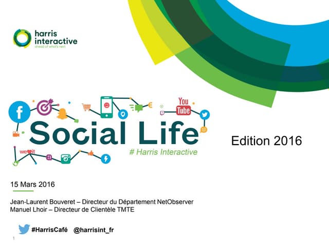 Présentation Social Life 2016