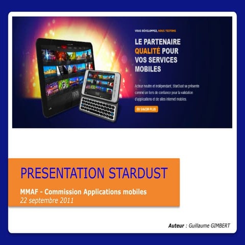 Présentation stardust