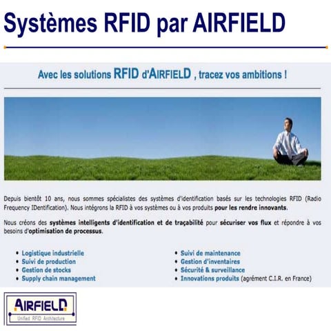 PréSentation SystèMes Rfid Industriels DéVeloppéS Par Airfield
