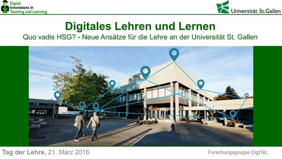 Digitales Lehren und Lernen, Tag der Lehre 2016