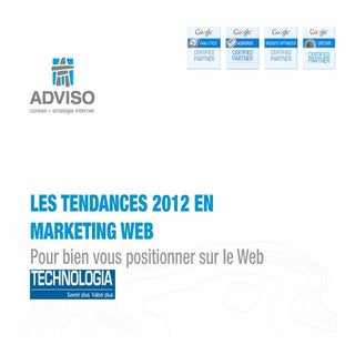 Les tendances 2012 en marketing Web