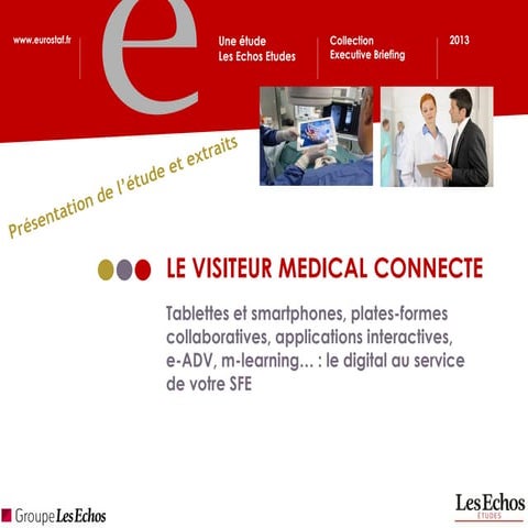 Présentation étude visiteur médical connecté