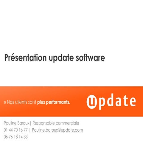 Présentation update crm lsi 