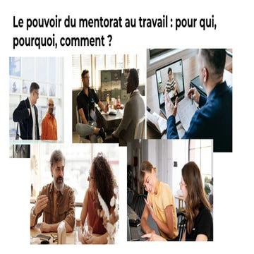 Webinaire Cohésion | Le pouvoir du mentorat au travail : pour qui, pourquoi, comment ?