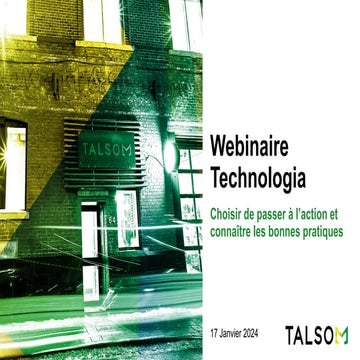 Webinaire Cohésion | ESG : Choisir de passer à l’action et connaître les bonnes pratiques