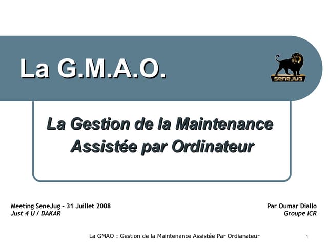 GMAO