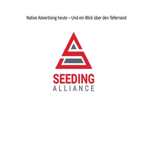Native Advertising heute und ein Blick über den Tellerrand