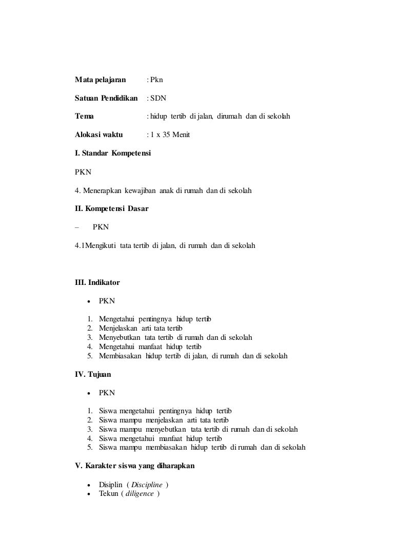 Skenario Pembeljaran Pkn