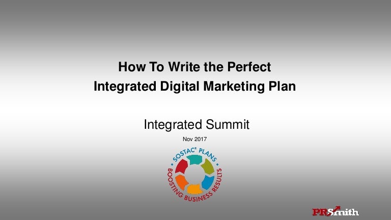 Pr Smith S Sostac Integrated Digital Marketing Plan