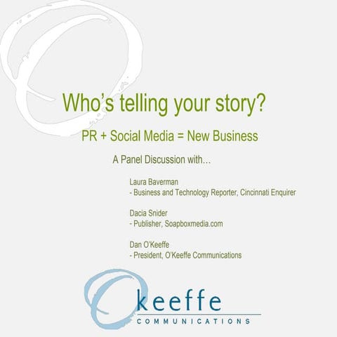 PR + Social Media = Biz