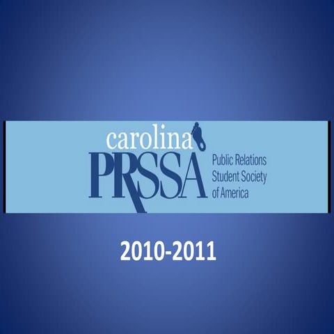 PRSSA Meeting - Introduction to Carolina PRSSA | PPTX