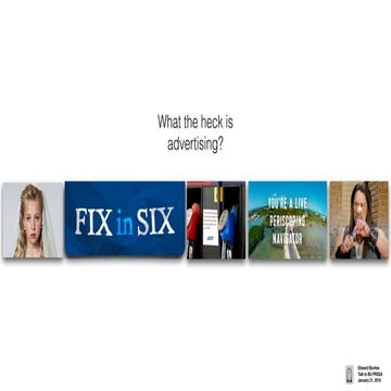 BU PRSSA: What is Advertising