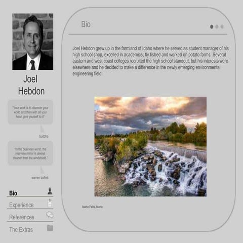 Joel  Hebdon PreResume