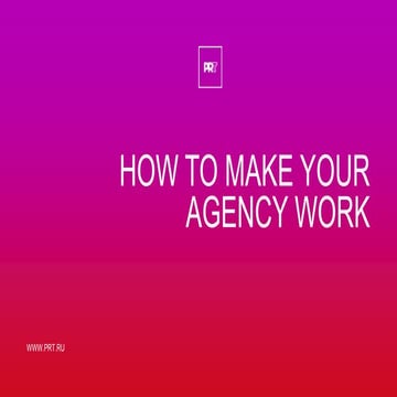 How to write a creative brief