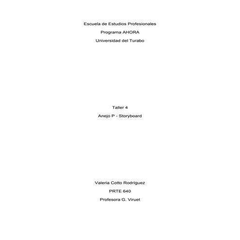 PRTE 640 Anejo P Storyboard V Cotto 