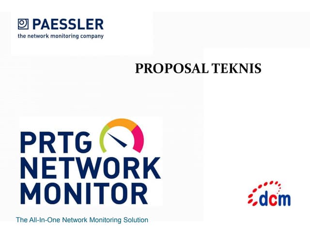 Prtg Network Monitoring Pptx Prtg Network Monitoring Pptx