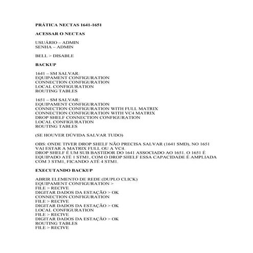 P RÁ T I C A  N E C T A S 1641 1651