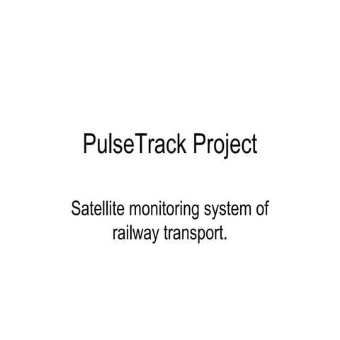 Pulsetrack project presentation