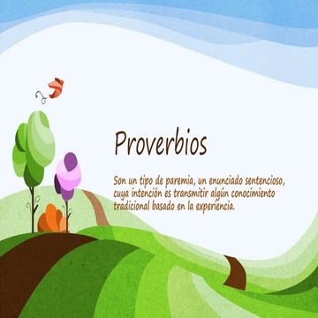 Doctrina y Prudencia en Proverbios