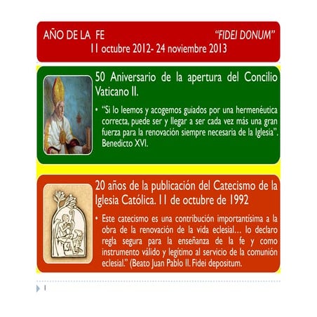 Curso: Catecismo de la Iglesia Católica
