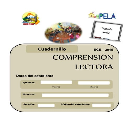 Prueba  tipo ECE 2015