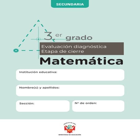 2025-EVALUACION DIAGNÓSTICA DE SALIDA-3RO