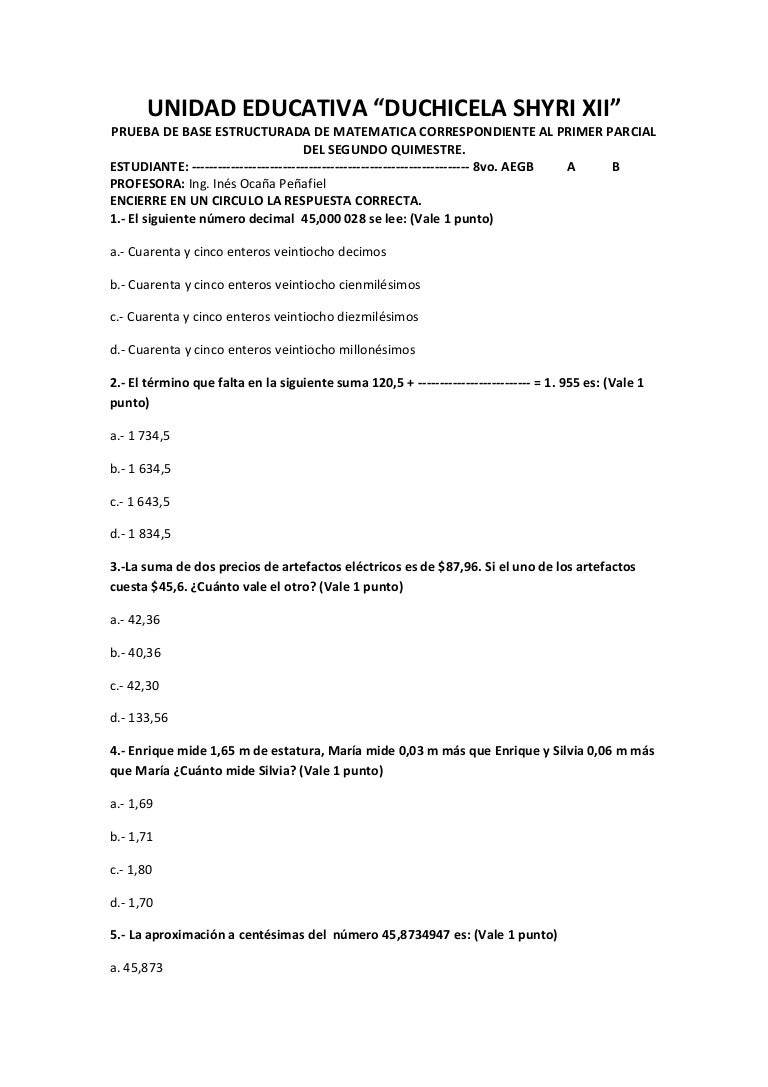 preguntas con base estructurada prueba de base estructurada preguntas con base estructurada prueba de base estructurada